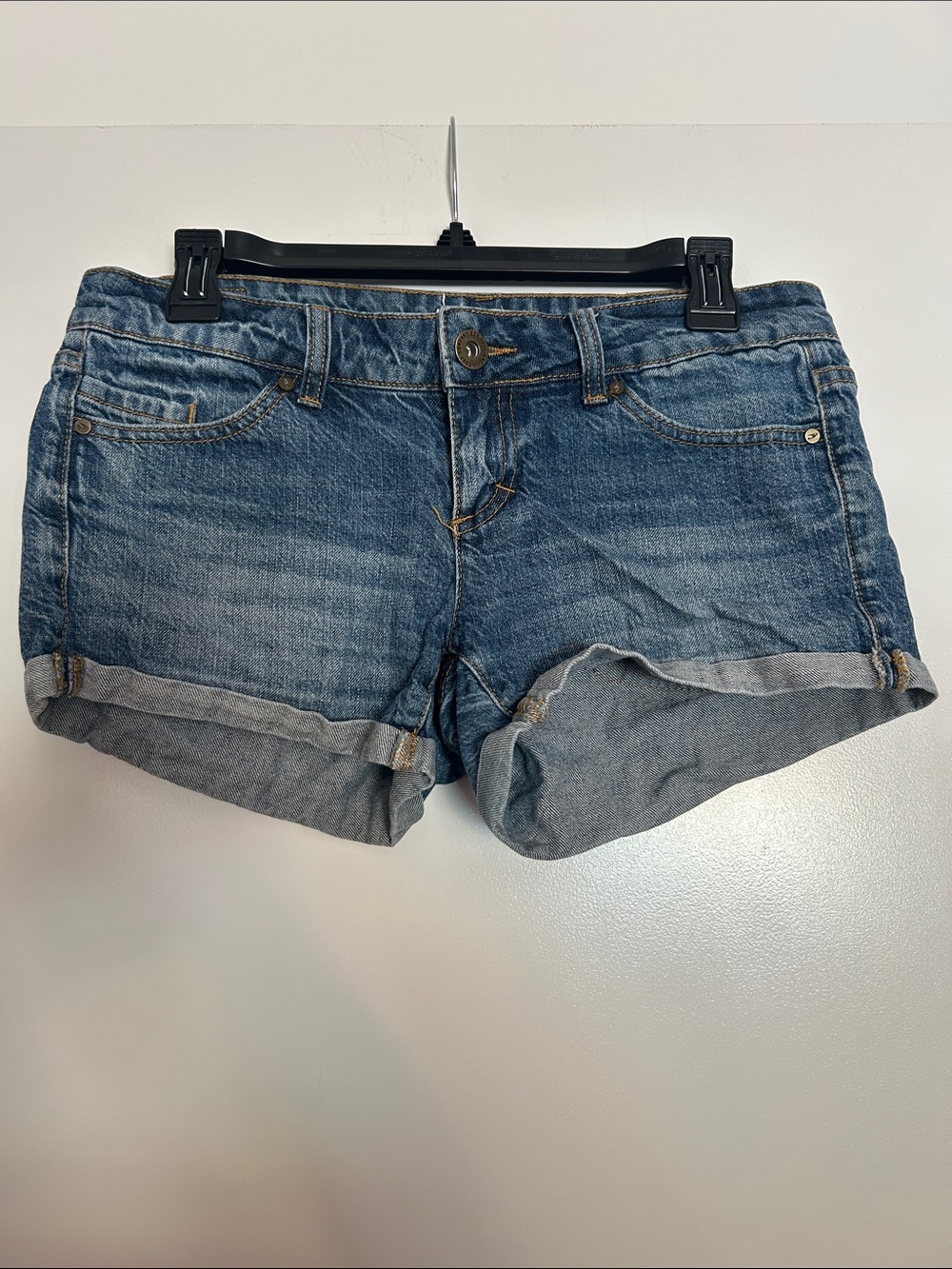 O'Neill Women's Medium Blue Denim Cuffed Shorts